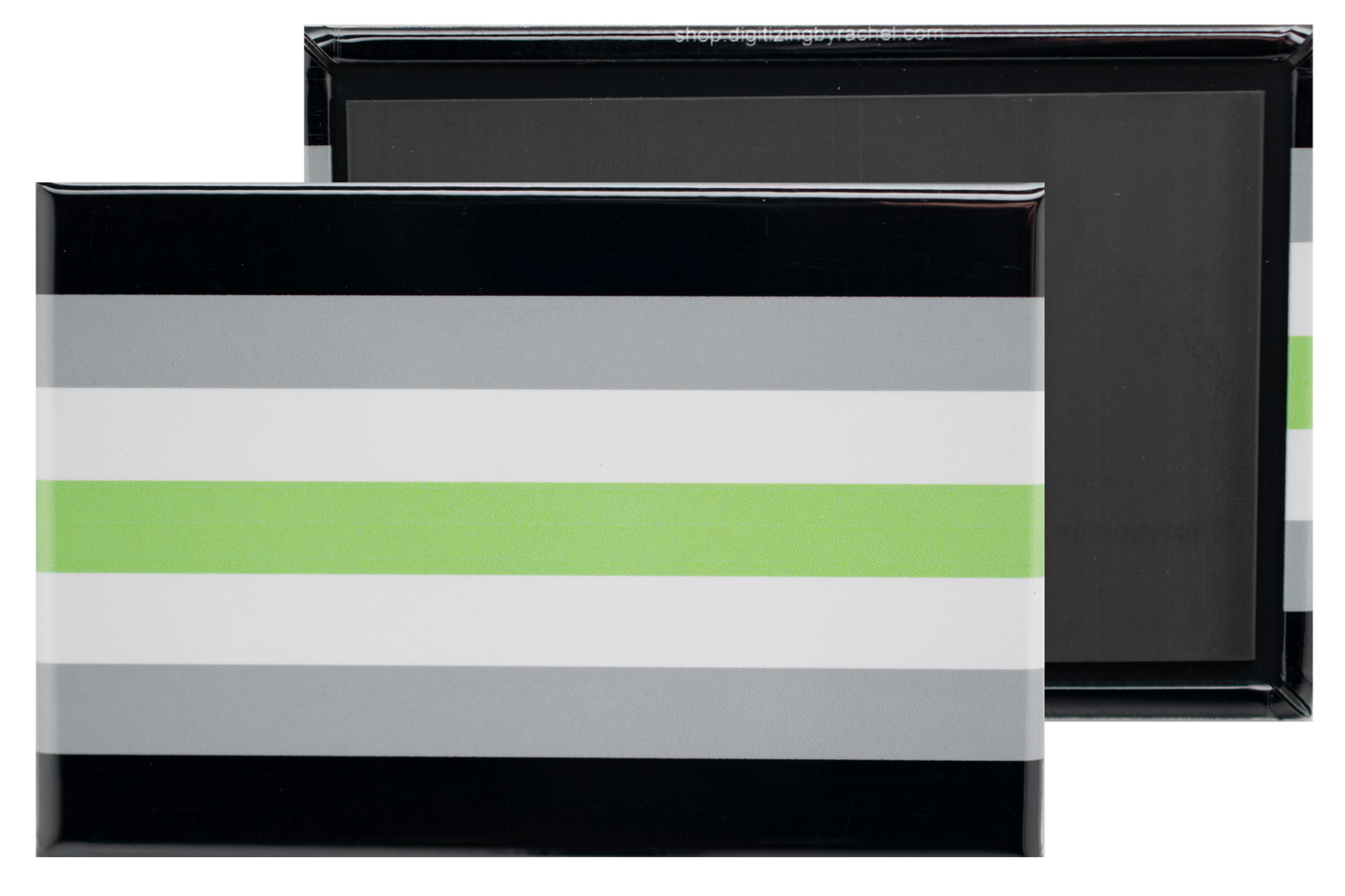 Pride Flag Magnet -- Rectangle