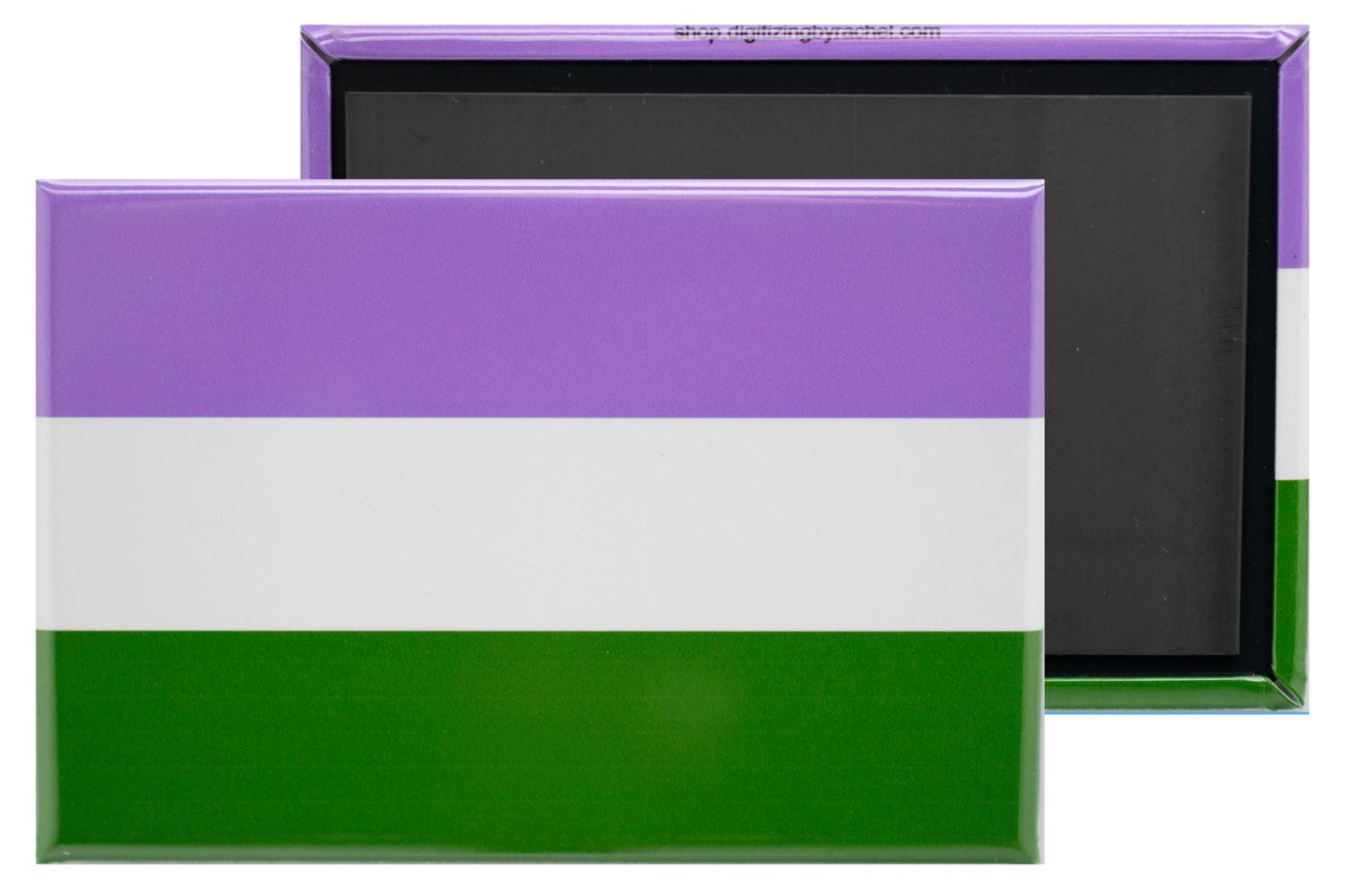 Pride Flag Magnet -- Rectangle