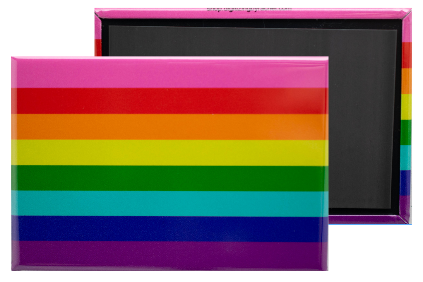 Pride Flag Magnet -- Rectangle