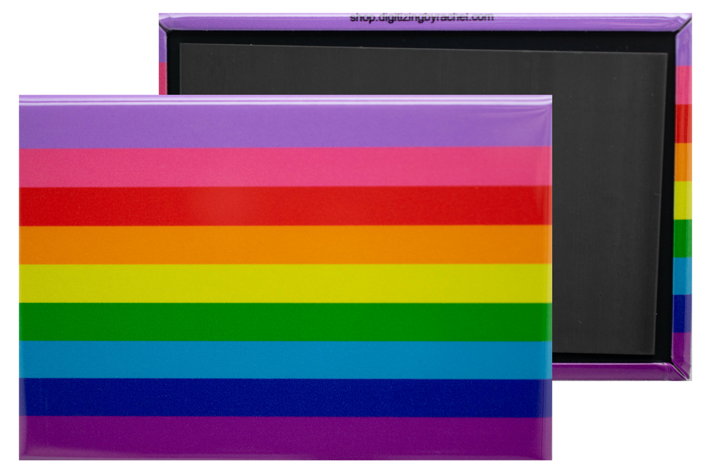 Pride Flag Magnet -- Rectangle