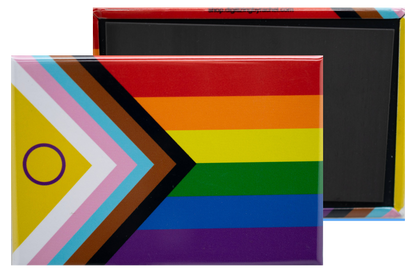 Pride Flag Magnet -- Rectangle