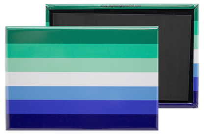 Pride Flag Magnet -- Rectangle