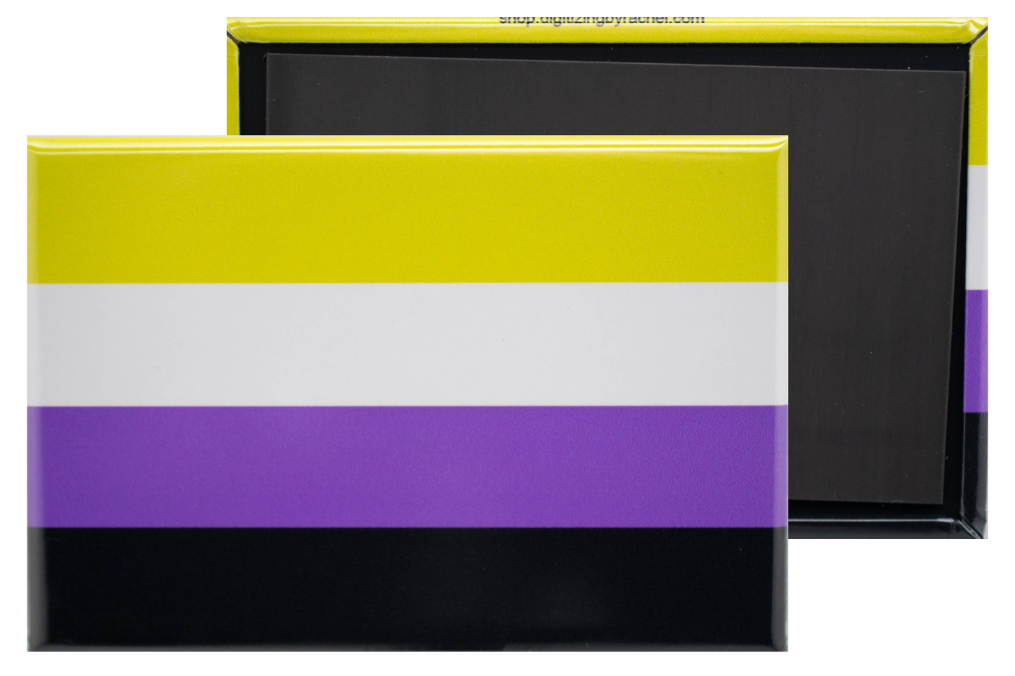Pride Flag Magnet -- Rectangle