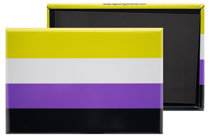 Pride Flag Magnet -- Rectangle