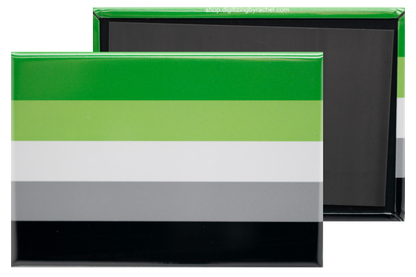 Pride Flag Magnet -- Rectangle