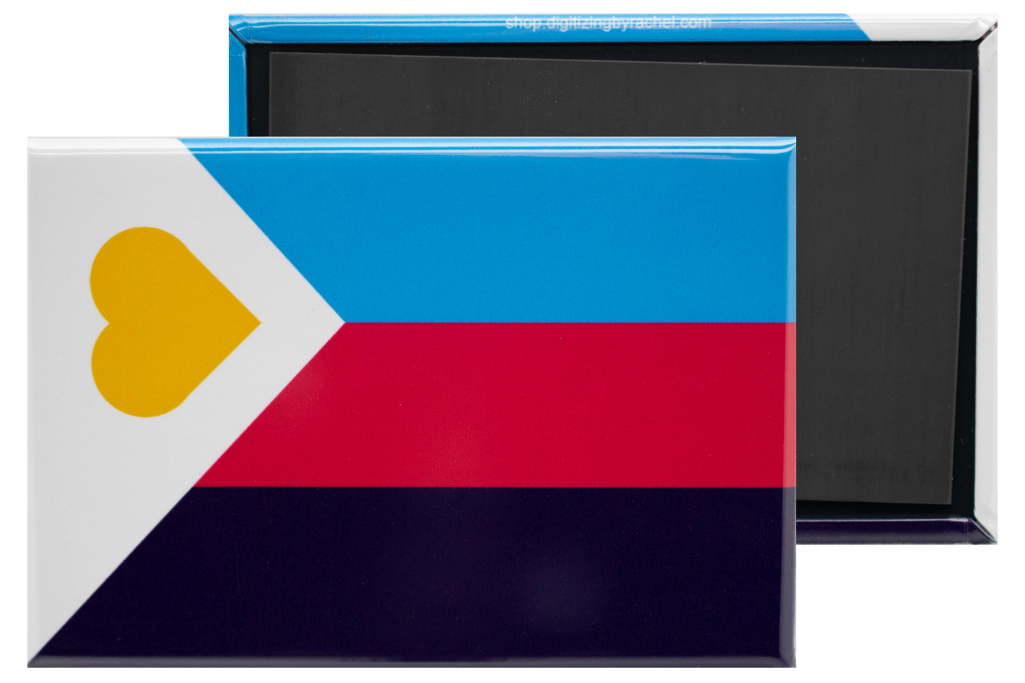 Pride Flag Magnet -- Rectangle