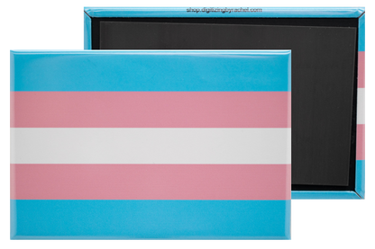 Pride Flag Magnet -- Rectangle