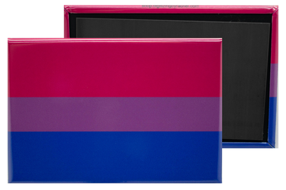 Pride Flag Magnet -- Rectangle