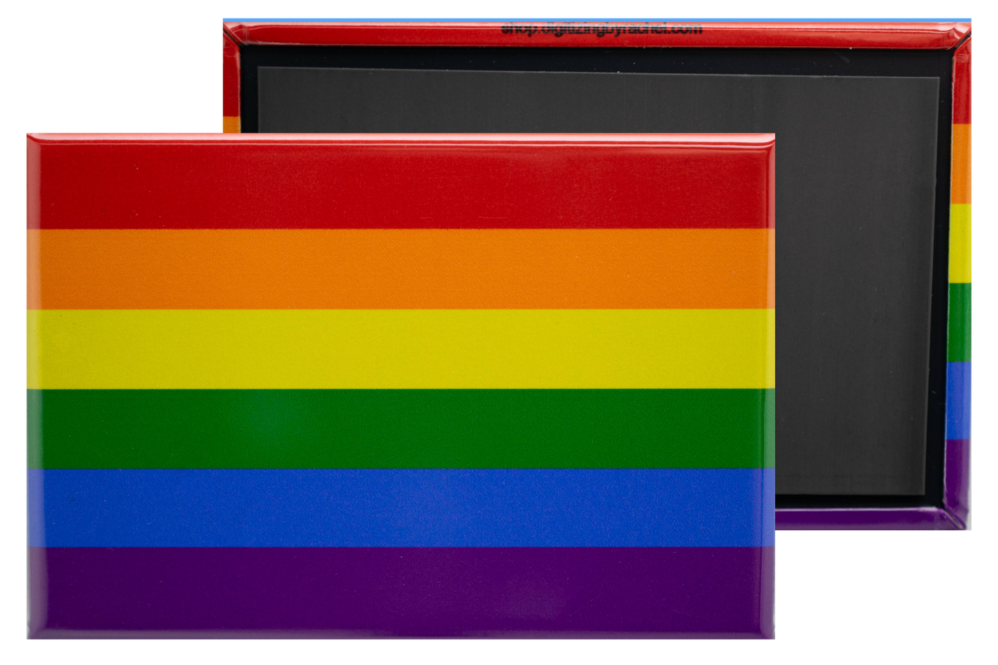 Pride Flag Magnet -- Rectangle