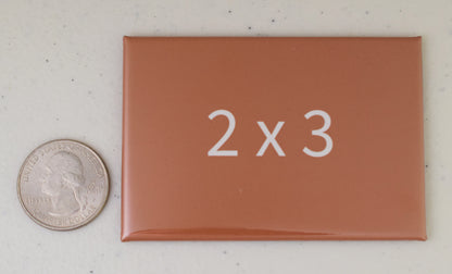 Pride Flag Magnet -- Rectangle