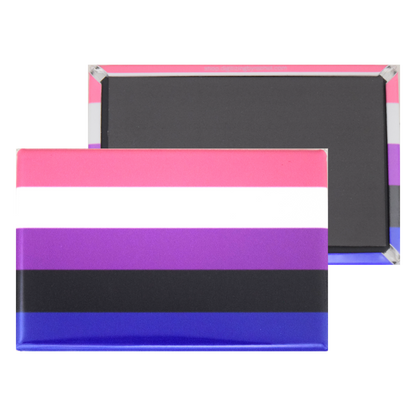 Pride Flag Magnet -- Rectangle