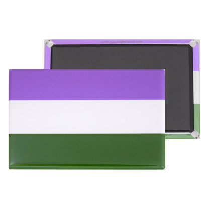 Pride Flag Magnet -- Rectangle