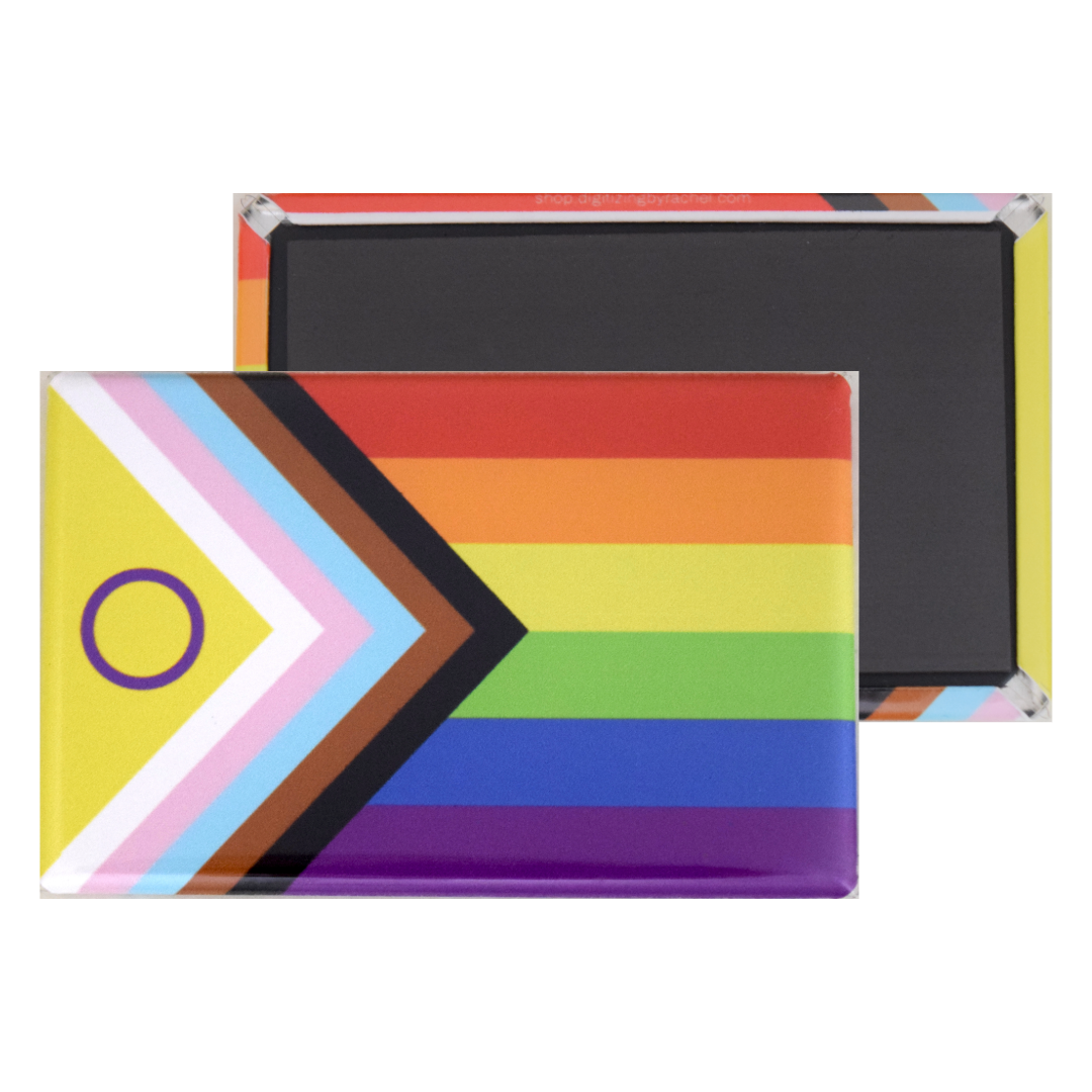 Pride Flag Magnet -- Rectangle