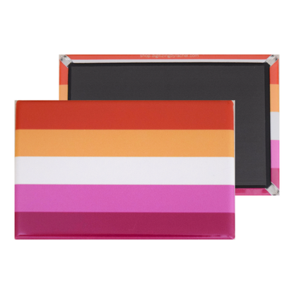Pride Flag Magnet -- Rectangle