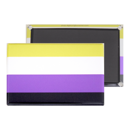 Pride Flag Magnet -- Rectangle