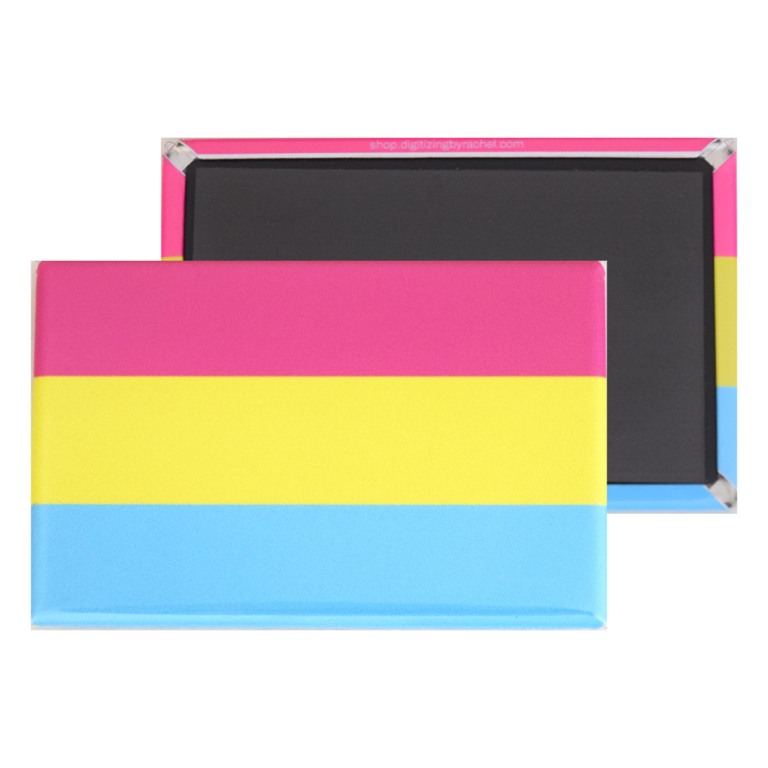 Pride Flag Magnet -- Rectangle