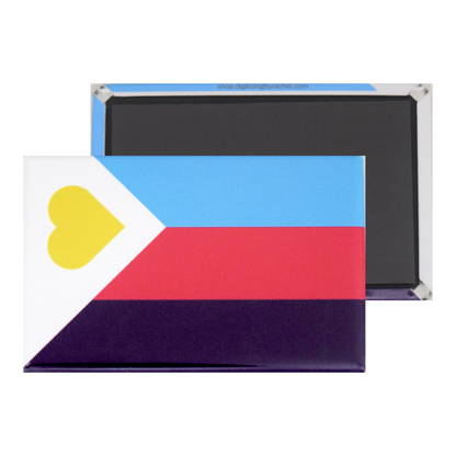 Pride Flag Magnet -- Rectangle