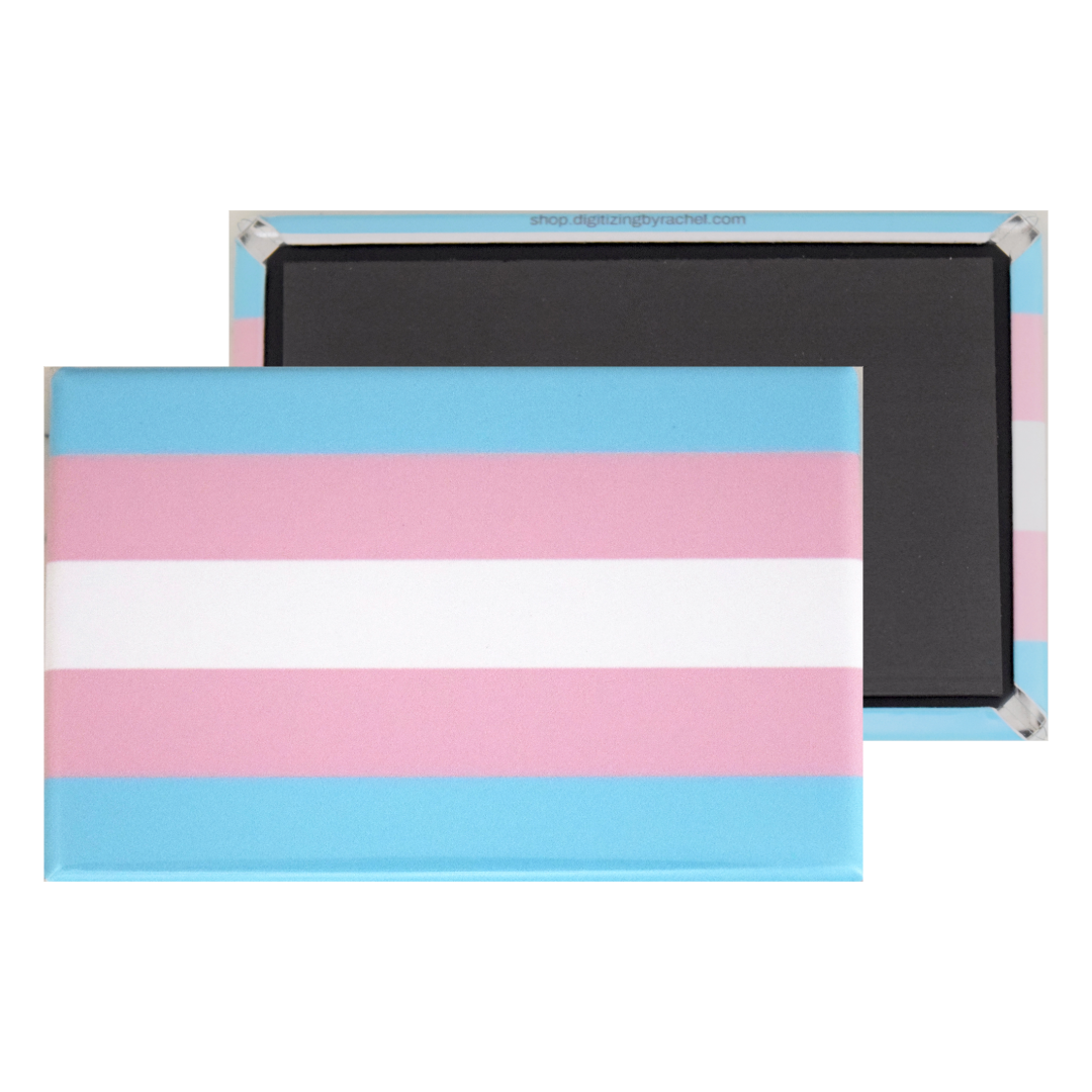Pride Flag Magnet -- Rectangle