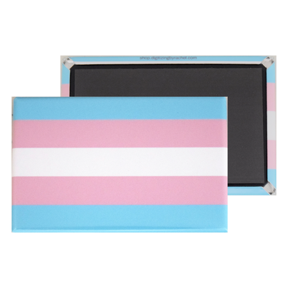 Pride Flag Magnet -- Rectangle