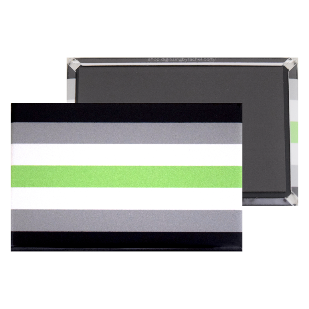 Pride Flag Magnet -- Rectangle