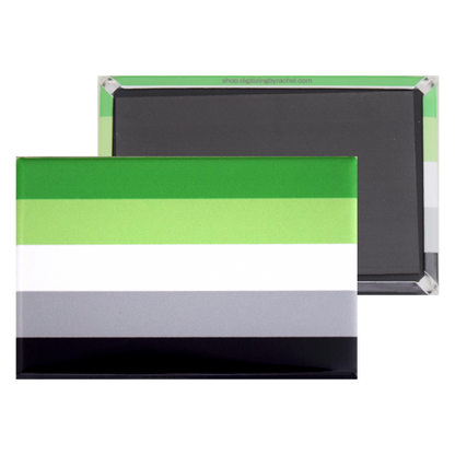 Pride Flag Magnet -- Rectangle