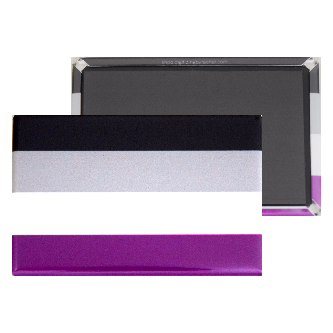 Pride Flag Magnet -- Rectangle