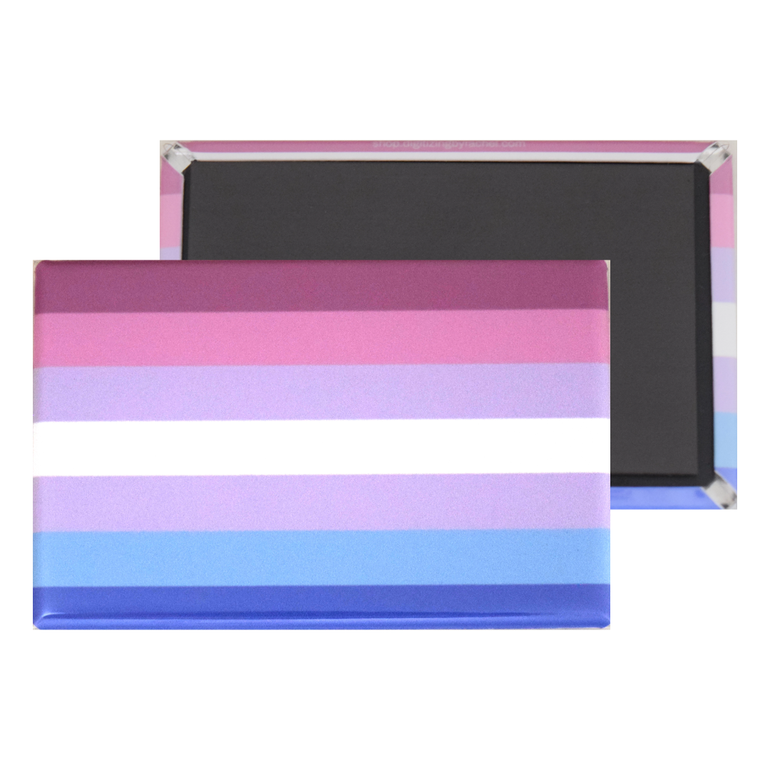 Pride Flag Magnet -- Rectangle