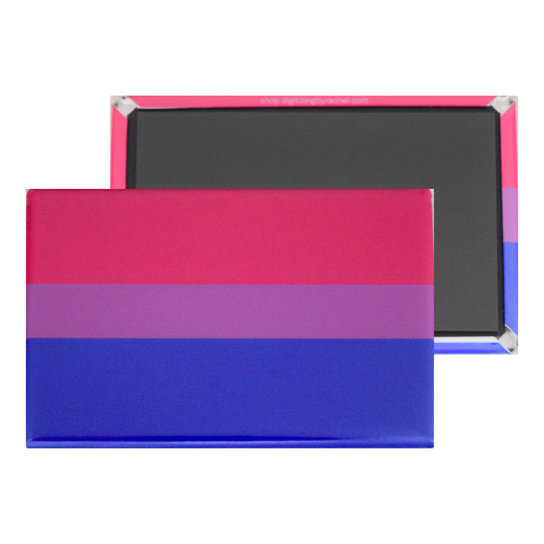 Pride Flag Magnet -- Rectangle