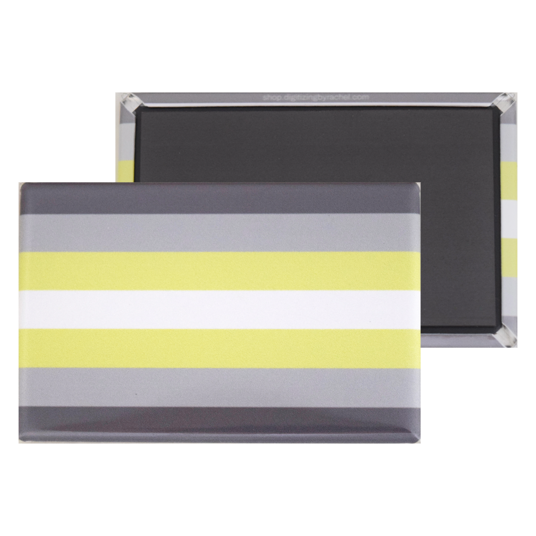 Pride Flag Magnet -- Rectangle